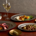 Padėklas metalinis ANTIQUE SILVER 30x20 cm