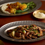 Padėklas metalinis ANTIQUE SILVER 48x31 cm