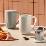 Puodelis HITEA GREY 600 ml