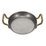 Indas su rankenomis, grublėtas SILVER 18x3,5 cm