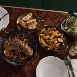 Indas su rankenomis, grublėtas SILVER 18x3,5 cm