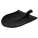 Lėkštė su rankena BLACK CLAY 25,5x18 cm