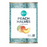 Persikų puselės konservuotos 820/470 g