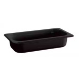 Indas plastikinis juodas ECOLINE GN1/4x100 mm