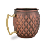 Puodelis metalinis DIAMONT MOSCOW MULE 500 ml