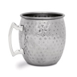 Puodelis metalinis sidabro spalvos MOSCOW MULE 500 ml