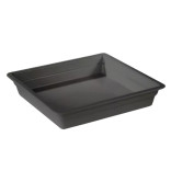Indas plastikinis juodas GN 2/3x65 mm