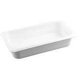 Indas plastikinis baltas GN 1/3x65 mm