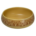 Dubenėlis geltonas Barcelona 10 cm 200 ml