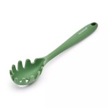 Šaukštas spagečiams silikoninis žalias 29 cm