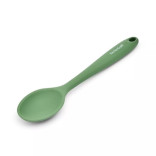 Šaukštas silikoninis žalias 27 cm