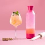 Atsarginis butelis sifonui TWIST'N SPARKLE rožinis