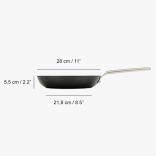 Keptuvė neprideganti keramikinė indukcinė SAMOA 28 cm