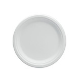 Lėkštės vienkartinės cukranendrių BIO 22,5 cm (50 vnt.)