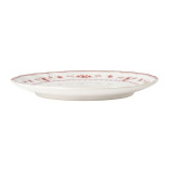 Lėkštė Vila White Red 27 cm