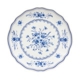 Lėkštė VILA White Blue 17 cm