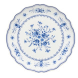 Lėkštė Vila White Blue 21 cm