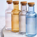 Butelis su kamsčiu BLUE 1L