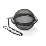 Sietelis arbatžolei apvalus BLACK 5 cm