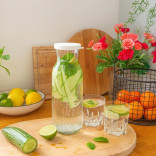 Ąsotis su dangčiu CARAFE 1,2 L