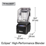 Plaktuvas Hamilton Beach ECLIPSE™, 2 L (HBH755R serijos)
