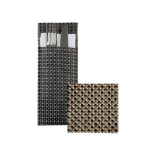 Įrankių dėtuvės, plastikas, rudos spalvos (24 x 9 cm, 6 vnt.)