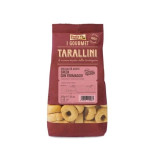 Duonos traškučiai TARALLINI su sūriu ir vytintu kumpiu, 200 g