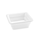 Indas plastikinis, baltas GN1/6x100 mm