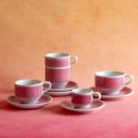 Lėkštutė DECO Pink Handpaint 14 cm