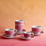 Puodelis DECO Pink Handpaint 60 ml