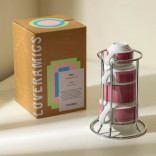 Puodelis DECO Pink Handpaint 220 ml