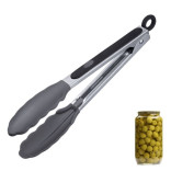Žnyplės serviravimui, silikoninės, CLASSIC SILICONE MINI, 21 cm