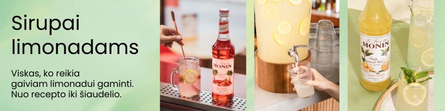 Sirupai limonadams MONIN