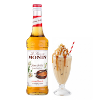 Crème Brûlée šaltas pieno gėrimas. Kreminio saldumo receptas