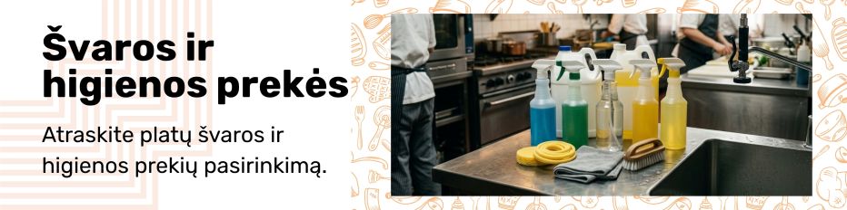  &Scaron;varos ir higienos produktai