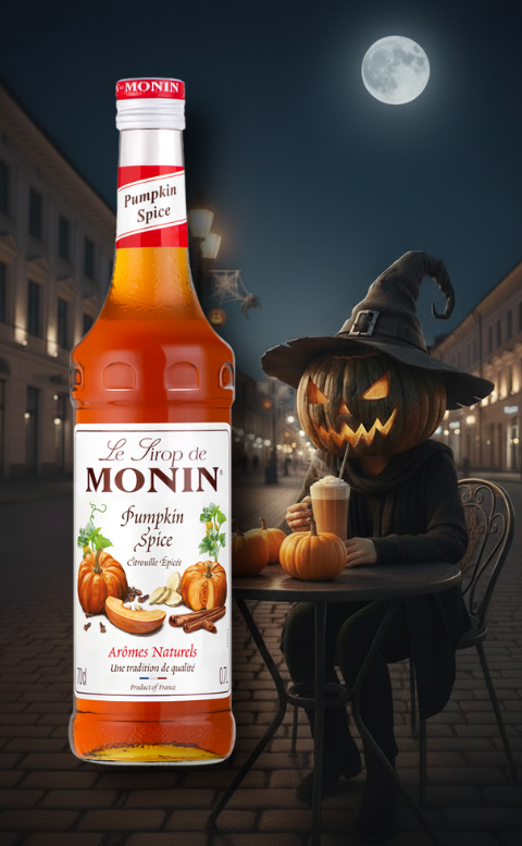 MONIN Moliūgų su prieskoniais sirupas